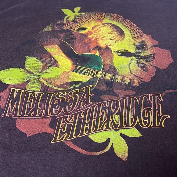 Melissa Etheridge 2008 Concert Tour Tee The Dreams We Create Organic Cotton 2X - Picture 5 of 8